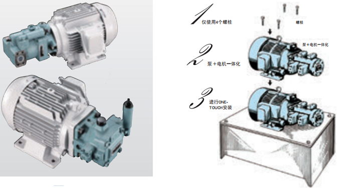 日本NACHI不二越泵·电机组合
